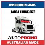 Windscreen Banner - WB013 - DUEL FUEL